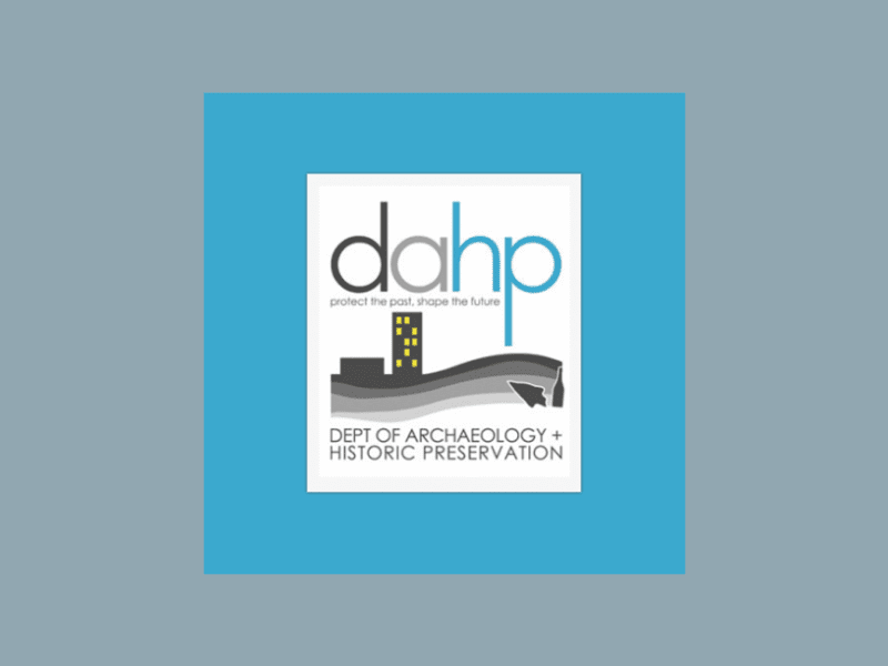 dept of archaeology and historic preservation logo