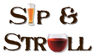 logo sip and stroll logo