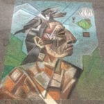 sidewalk chalk art