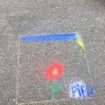 sidewalk chalk art
