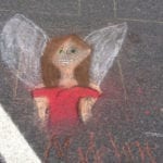 sidewalk chalk art