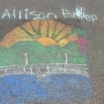 sidewalk chalk art