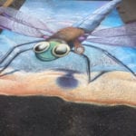 sidewalk chalk art