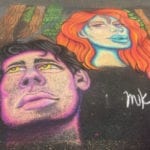 sidewalk chalk art