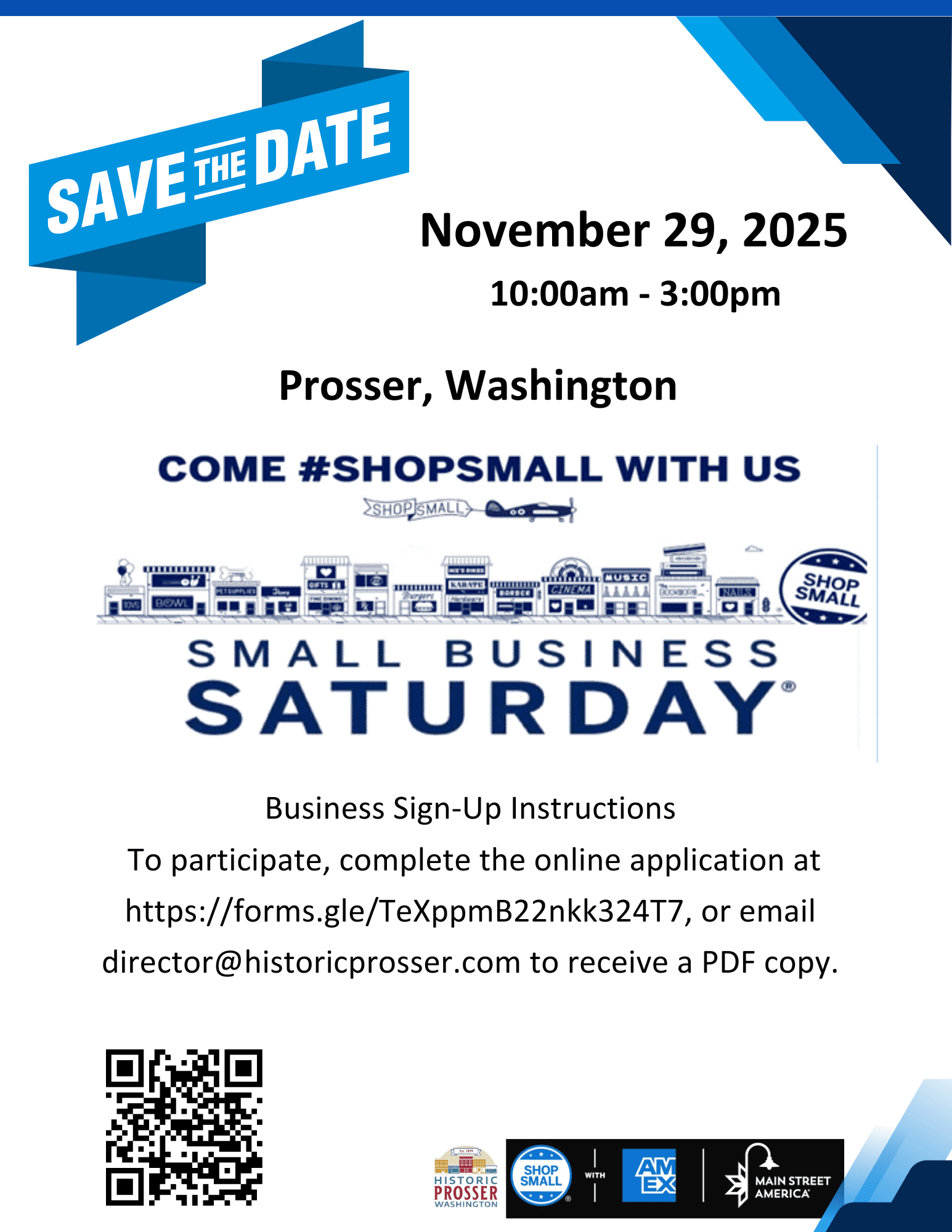 Save the date SBS