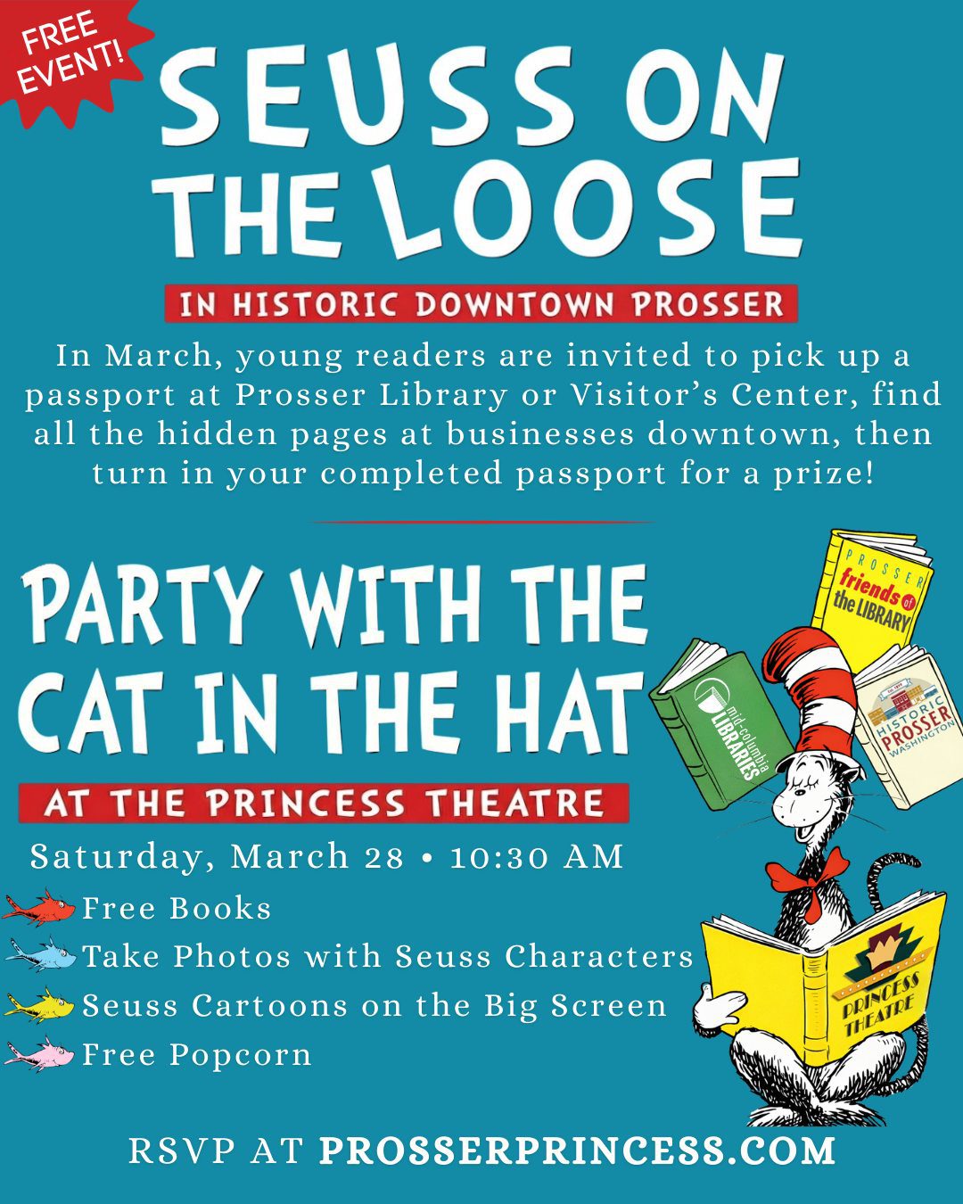 suess flyer from libary