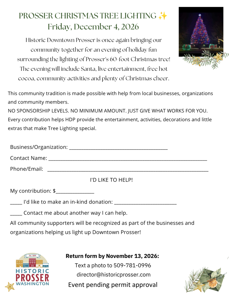 sponsor sign up flyer
